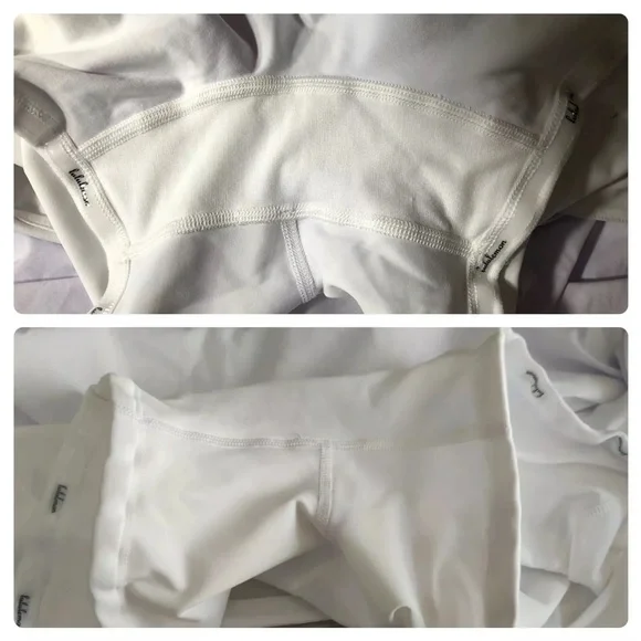 LULULEMON PLAY OFF the PLEATS SKIRT MID RISE WHITE + Lavender sz.8 - Picture 9 of 12